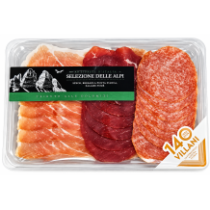 Villani selezione delle alpi italské uzeninové antipasti 3 druhy 140 g