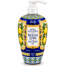 Rudy le maioliche sicilian lemon sprchový gel sicilský citron 700 ml