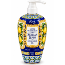 Rudy le maioliche sicilian lemon sprchový gel sicilský citron 700 ml