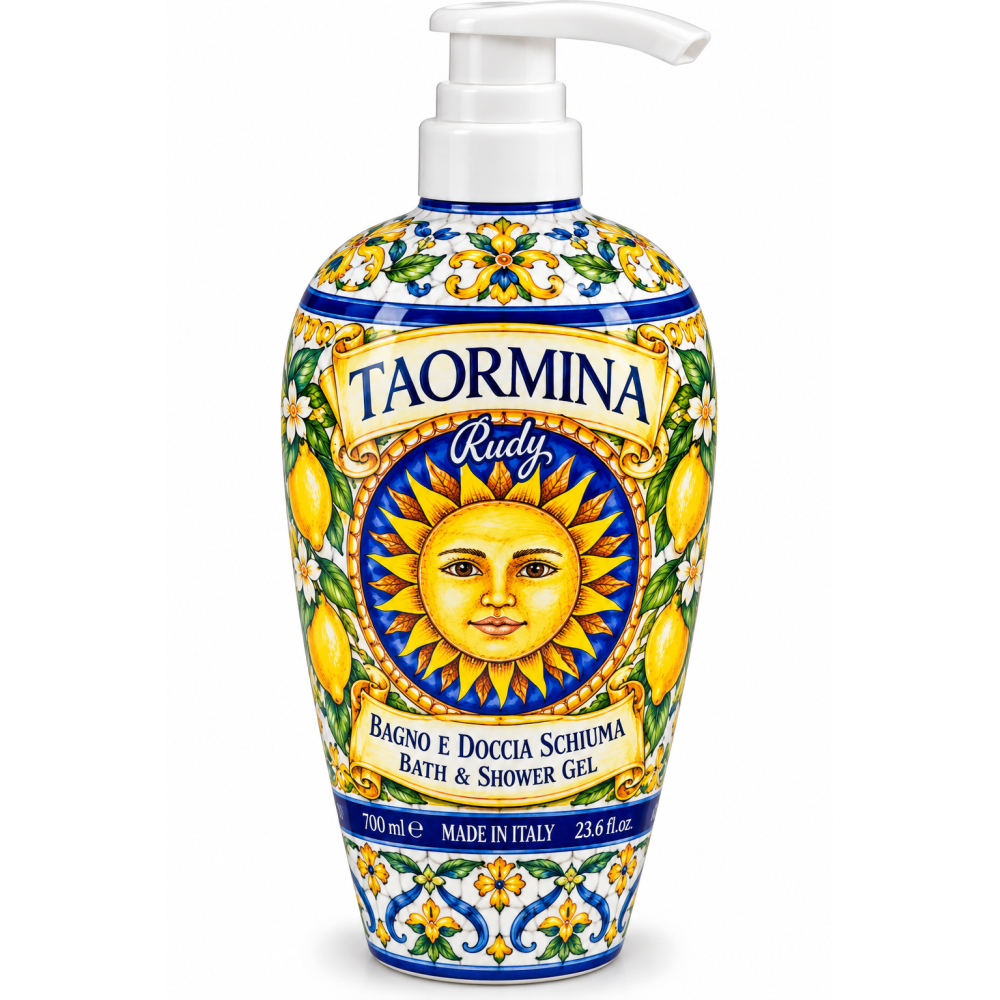 Rudy le maioliche taormina sprchový gel hruška a vanilka 700 ml