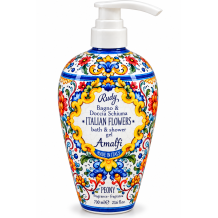 Rudy le maioliche amalfi peony sprchový gel vůně pobřeží amalfi 700 ml