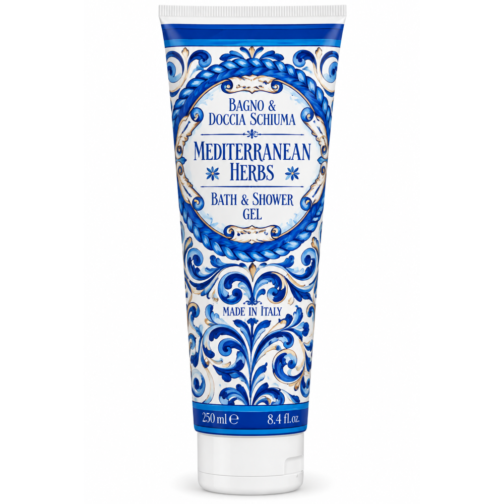 Rudy sprchový gel myrta a zázvor 250ml