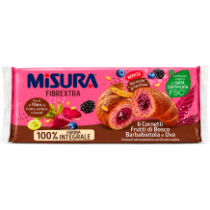 Misura fibrextra celozrnné croissanty s lesním ovocem a řepou 308g