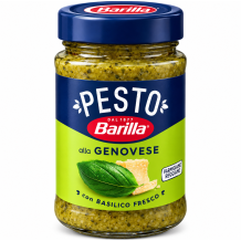 Barilla pesto alla genovese bazalkové pesto bez česneku 190g