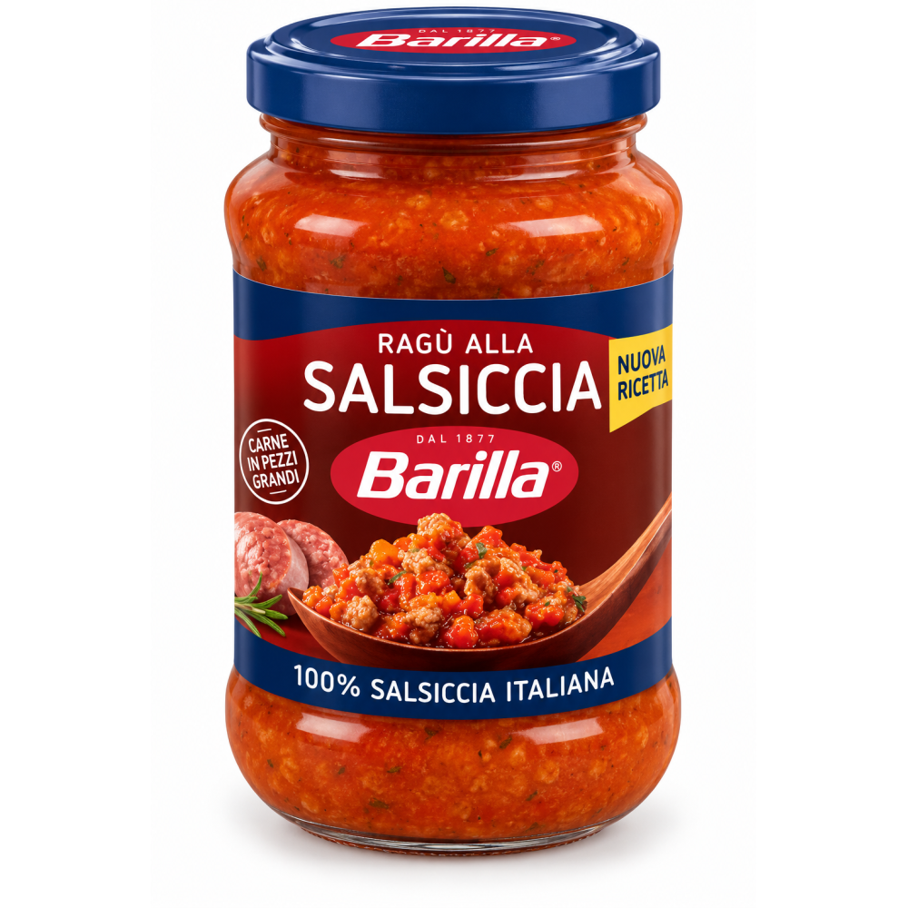 Barilla ragú salsiccia rajčatová omáčka s klobásou 300g