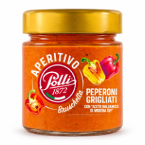 Polli aperitivo pomazánka na bruschettu z grilovaných paprik 140g