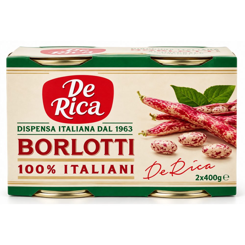 De rica fazole bílé borlotti 800g