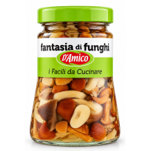 D´amico fantasia směs 5 druhů hub v nálevu 250g