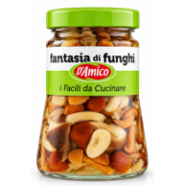 D´amico fantasia směs 5 druhů hub v nálevu 250g