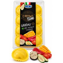 Brema i primissimi girasoli čerstvé plněné těstoviny grilovanou zeleninou 250g