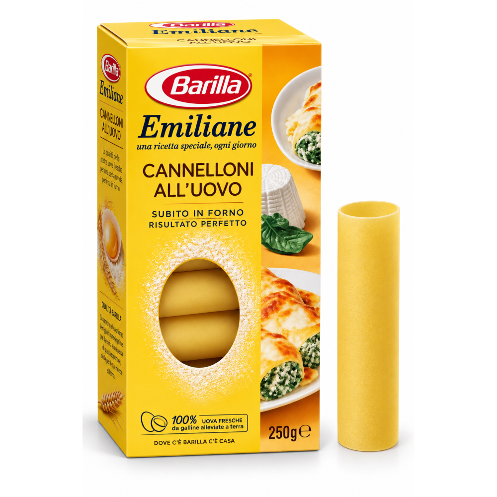 Barilla cannelloni sušené vaječné těstoviny 250g