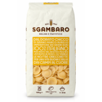 Sgambaro sušené bezvaječné těstoviny orecchiette traf.al bronzo 500g