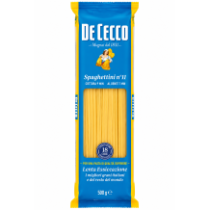 De cecco spaghettini sušené bezvaječné těstoviny n.11traf.al bronzo 500g