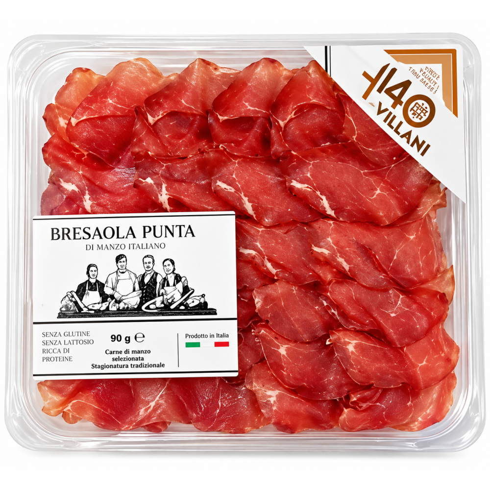 Villani bresaola punta italská hovězí bresaola 90 g