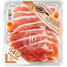 Villani prosciutto crudo san daniele sušená šunka d.o.p.16 měsíců 100g