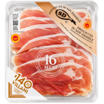 Villani prosciutto crudo san daniele sušená šunka d.o.p.16 měsíců 100g