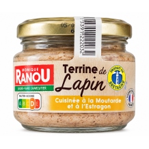 Monique ranou terrine de lapin francouzská králičí terina 180g
