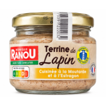 Monique ranou terrine de lapin francouzská králičí terina 180g