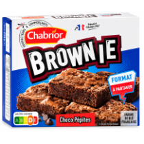 Chabrior brownie choco pépites čokoládový brownie s kousky čokolády 285g