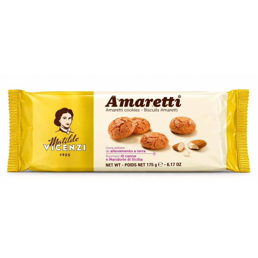 Matilde vincenzi amaretti mandlové sušenky 175g