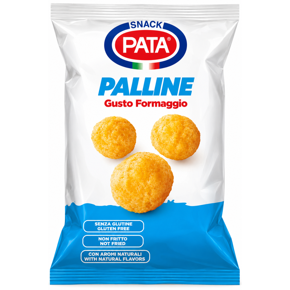 Snack pata palline kuličky příchuť sýrová 120g