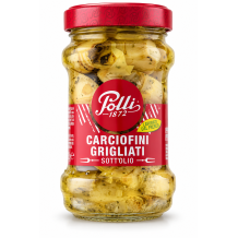 Polli grilované artyčoky ve slunečnicovém oleji 185g