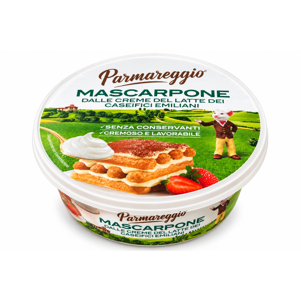 Granterre parmareggio mascarpone krémový roztíratelný sýr 250g