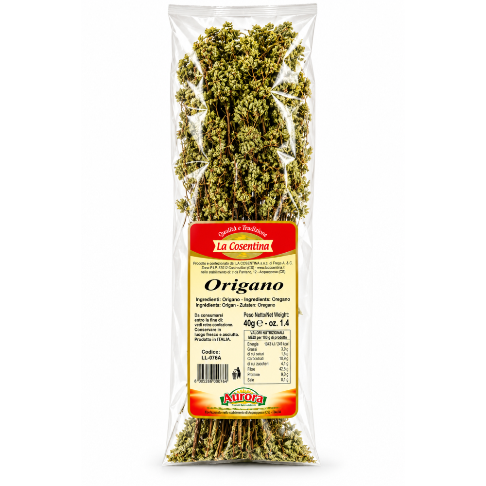 La cosentina sušené oregano větve z kalábrie 40g