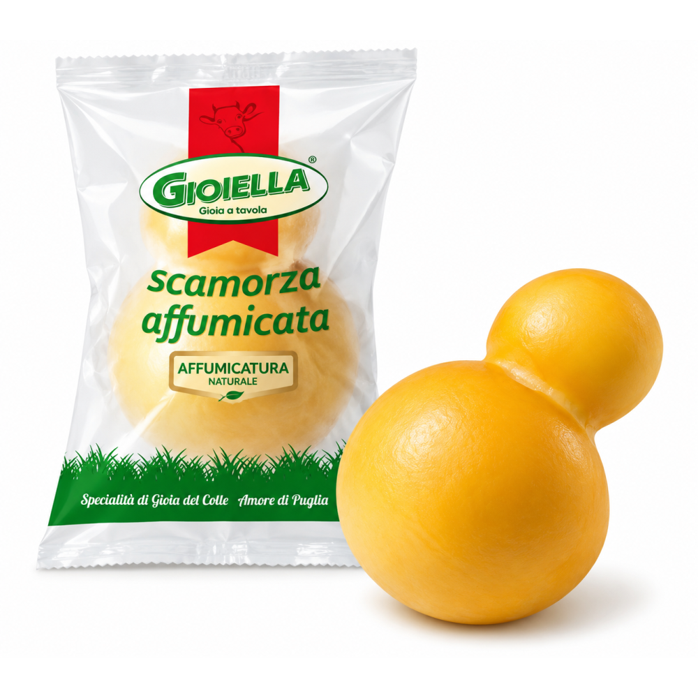 Gioiella Scamorza affumicata uzený kravský sýr 180g
