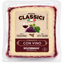 Sicilformaggi pezzoni classici ovčí/kravský sýr s vínem 180g