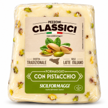 Sicilformaggi pezzoni classici ovčí/kravský sýr s pistáciemi 180g-200g