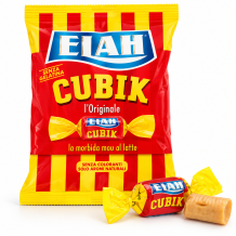 Elah cubik mléčné měkké karamelové bonbony 150g