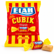 Elah cubik mléčné měkké karamelové bonbony 150g