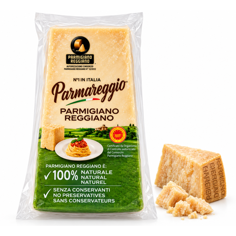 Garanterre parmareggio dop parmazán zrající kravský sýr 12/13měsíců 900g-1kg