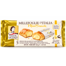 Matilde vincenzi millefoglie listový dezert s vanilkovým krémem 125g