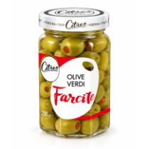 Citres zelené olivy plněné papričkou 290g