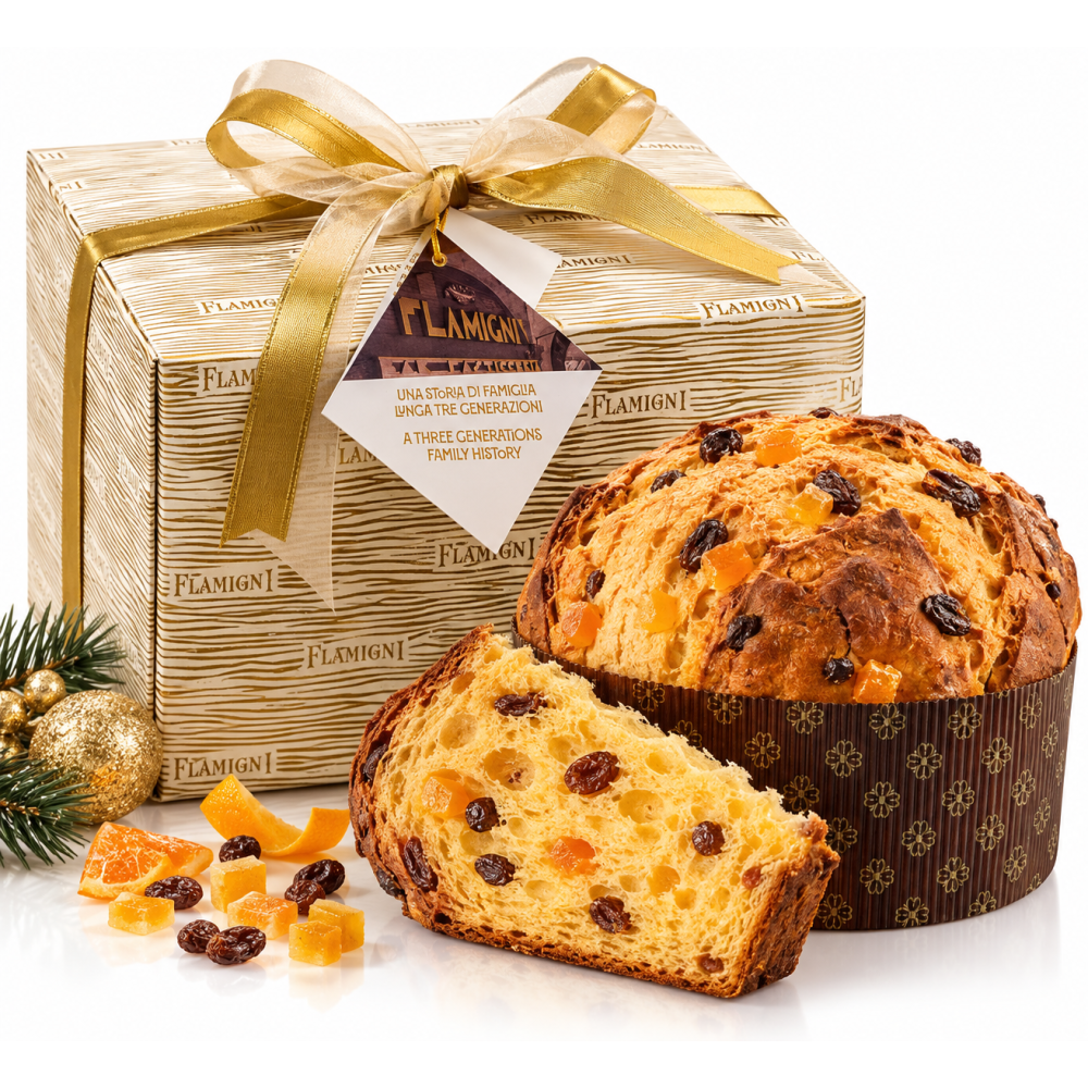 Flamigni panettone milano magnum luxusní vánoční bábovka 1kg