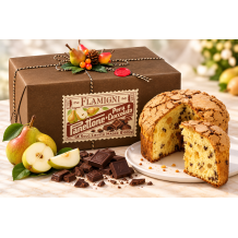 Flamigni panettone hruška a čokoláda vánoční bábovka 1kg