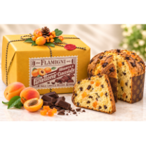 Flamigni panettone meruňka a čokoláda vánoční bábovka 1kg