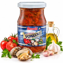 Amati rajčatová omáčka se škeblemi 200g