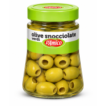 D´amico olivy zelené bez pecky ve slaném nálevu 290g