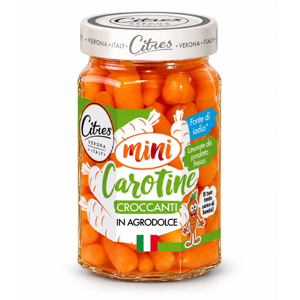 Citres mini mrkve ve sladkokyselém nálevu 290g