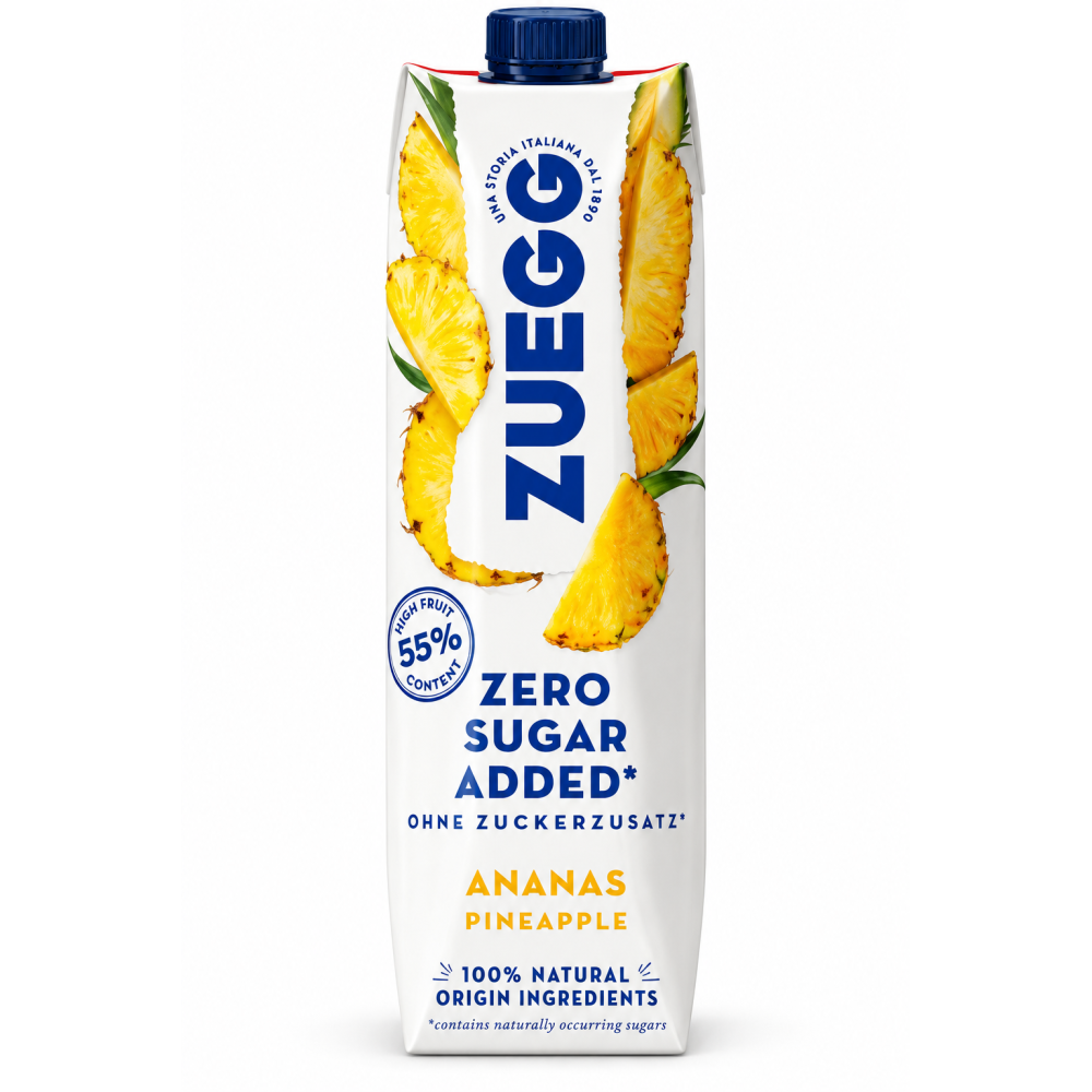 Zuegg Ananas džus zero 1l