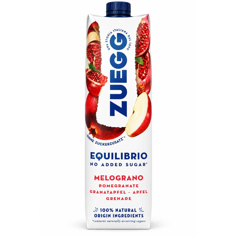 Zuegg džus granátové jablko zero 1l