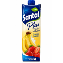 Santal džus jahoda a banán 1l