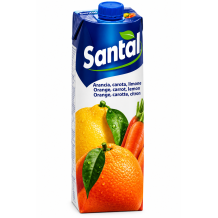 Santal džus ace pomeranč,mrkev,citron 1l