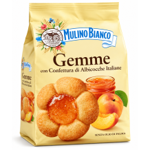 Mulino bianco gemme sušenky s meruňkovou náplní 200g