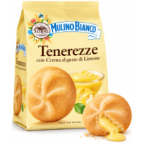 Mulino Bianco Tenerezze al limone  sušenky s citronovým krémem 200 g