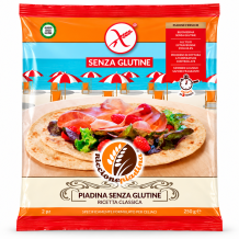 Riccione piadina čerstvá bezlepková 2 ks 250g