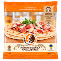 Riccione piadina romagnola igp alla riminese 3 ks 360g
